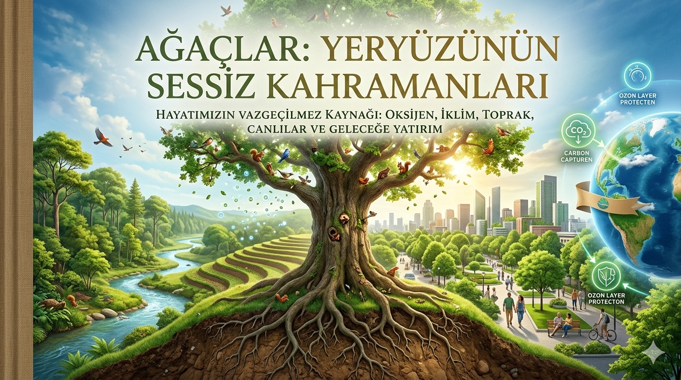 Ağaçlar Neden Bu Kadar Önemlidir? Doğa, İnsan ve Gelecek İçin Ağaçların Hayati Rolü