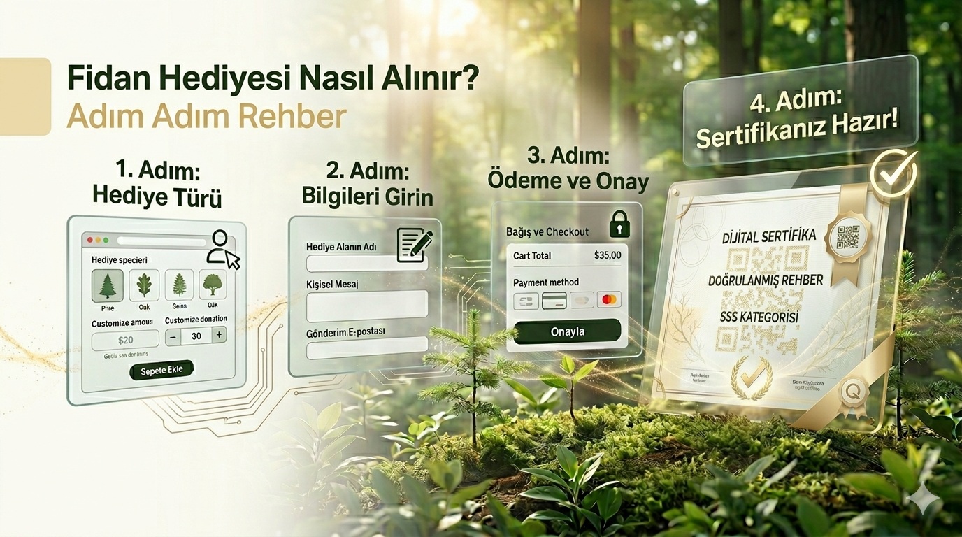 Fidan Hediyesi Nasıl Alınır? Adım Adım Rehber